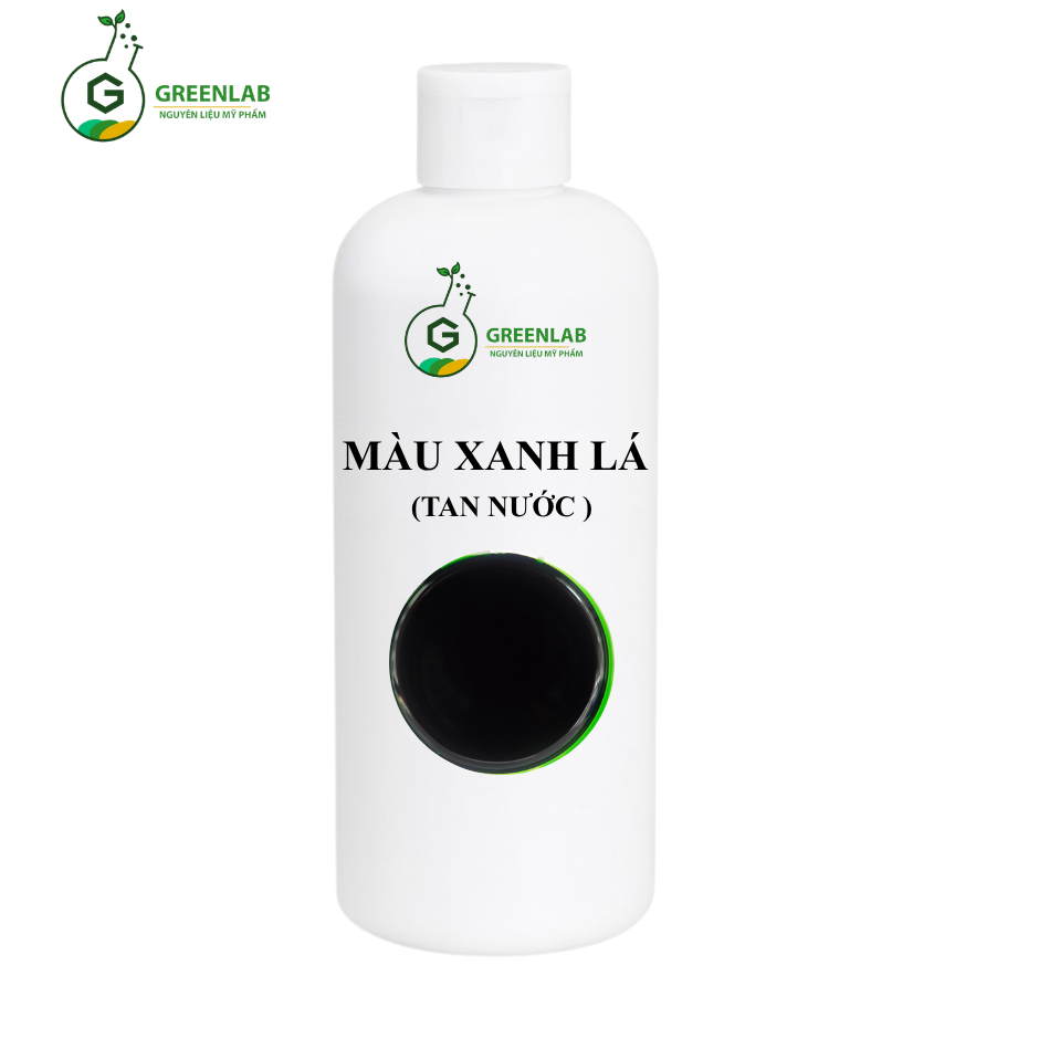 Màu Xanh Lá Tan Nước - Nguyên Liệu Mỹ Phẩm